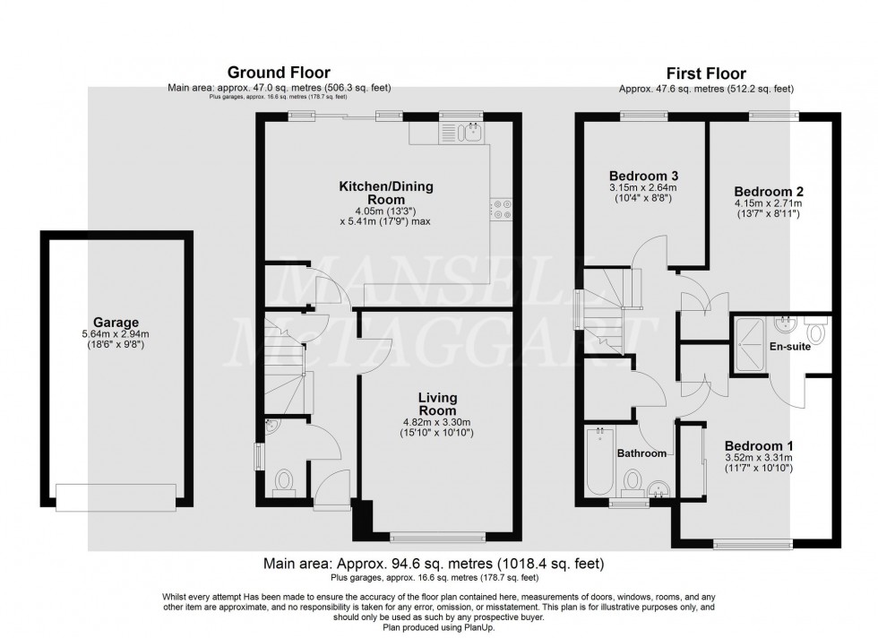 Floorplan for Whalebone Wood Road, Pease Pottage, RH11