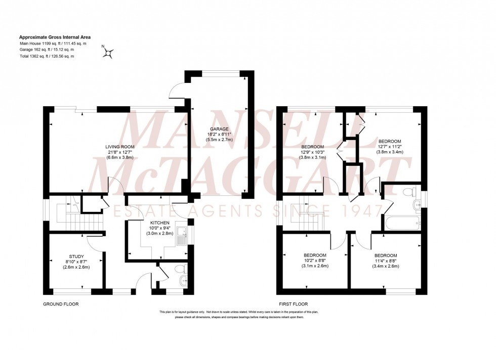 Floorplan for Oak Hall Park, Burgess Hill, RH15