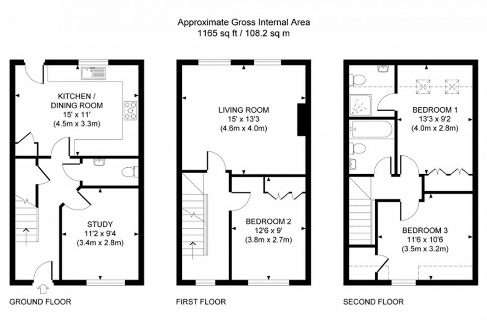 Floorplan for Farriers Lea, Haywards Heath, RH16