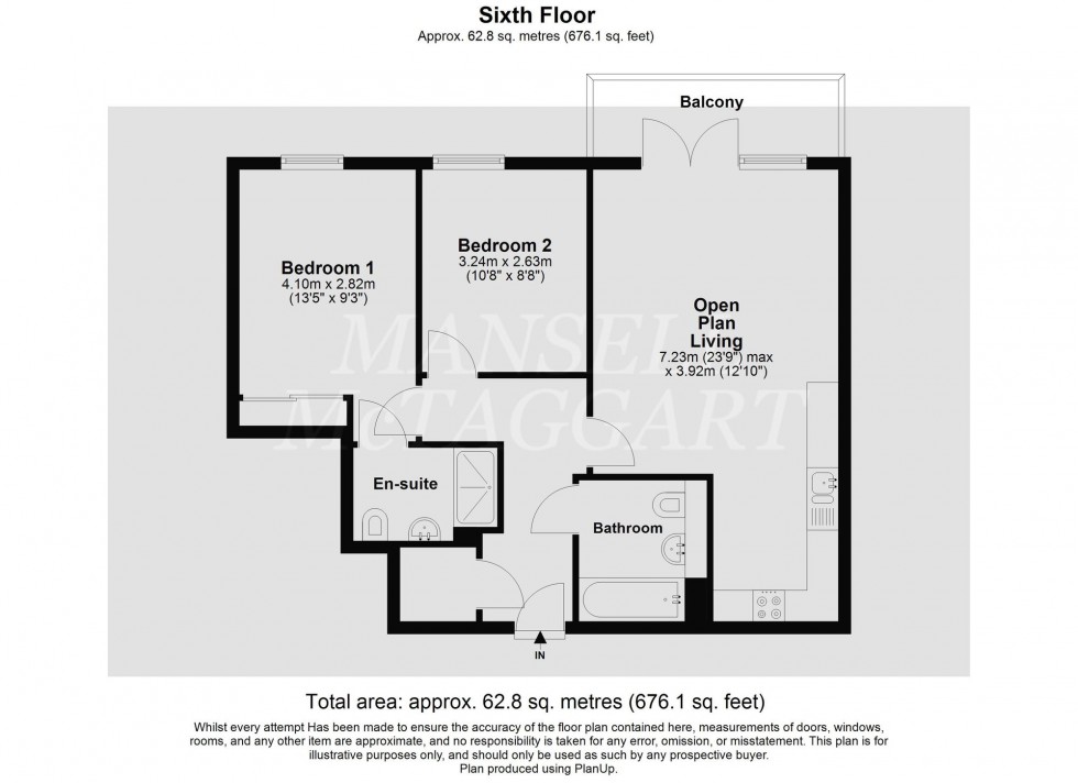Floorplan for West Green Drive, Crawley, RH11