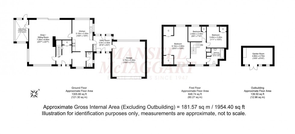 Floorplan for Isfield, Uckfield, TN22