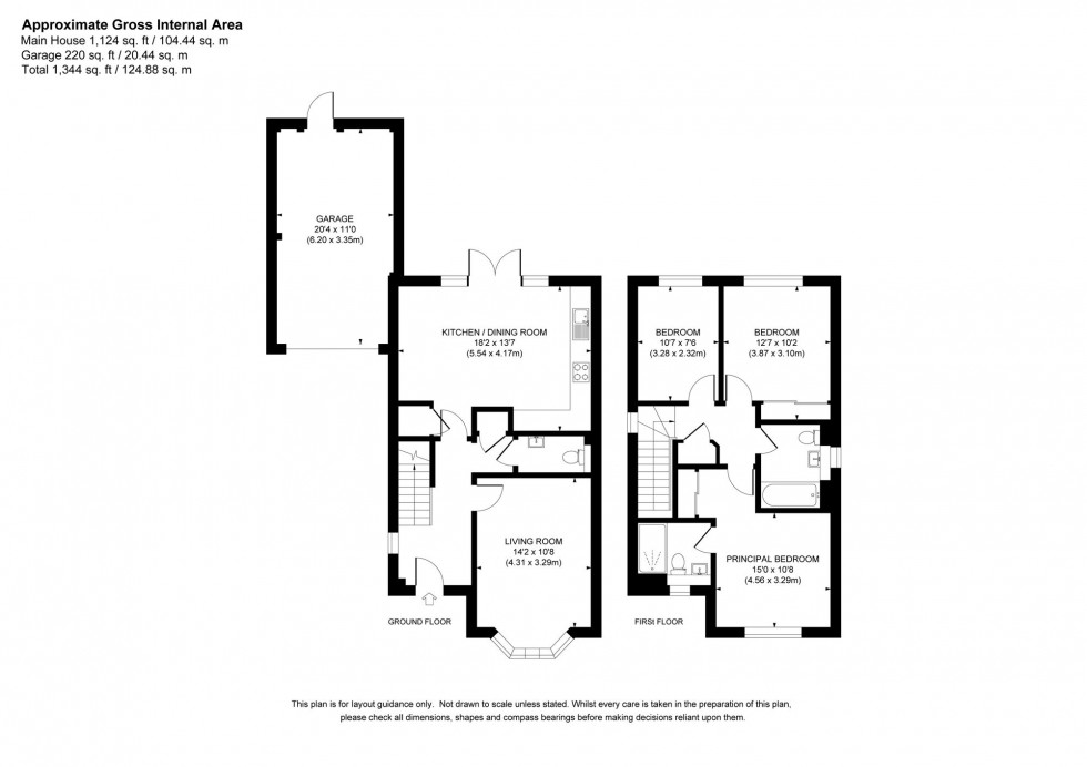 Floorplan for Longheath, Haywards Heath, RH16