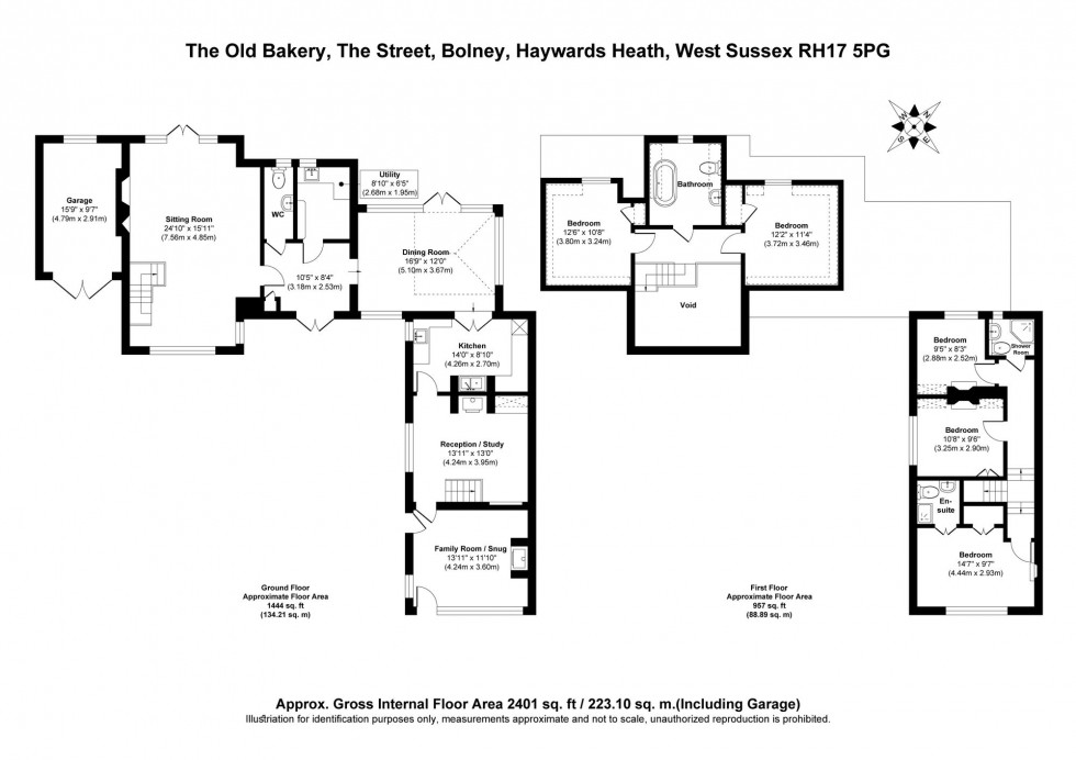 Floorplan for The Street, Bolney, RH17
