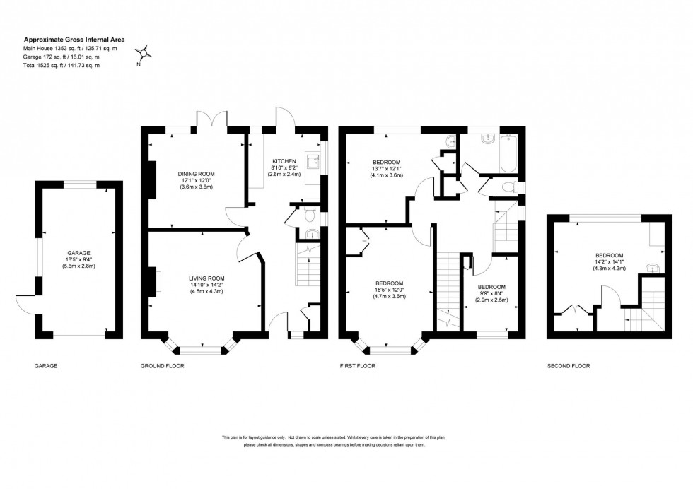 Floorplan for Backwoods Lane, Lindfield, RH16
