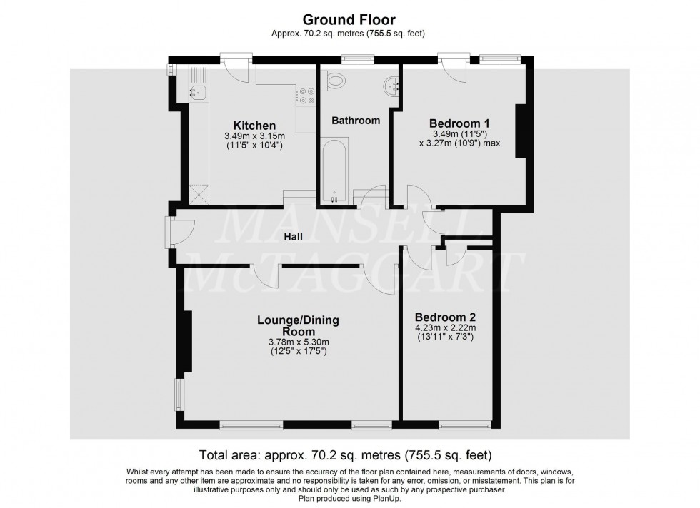 Floorplan for High Street, Salisbury House High Street, TN7