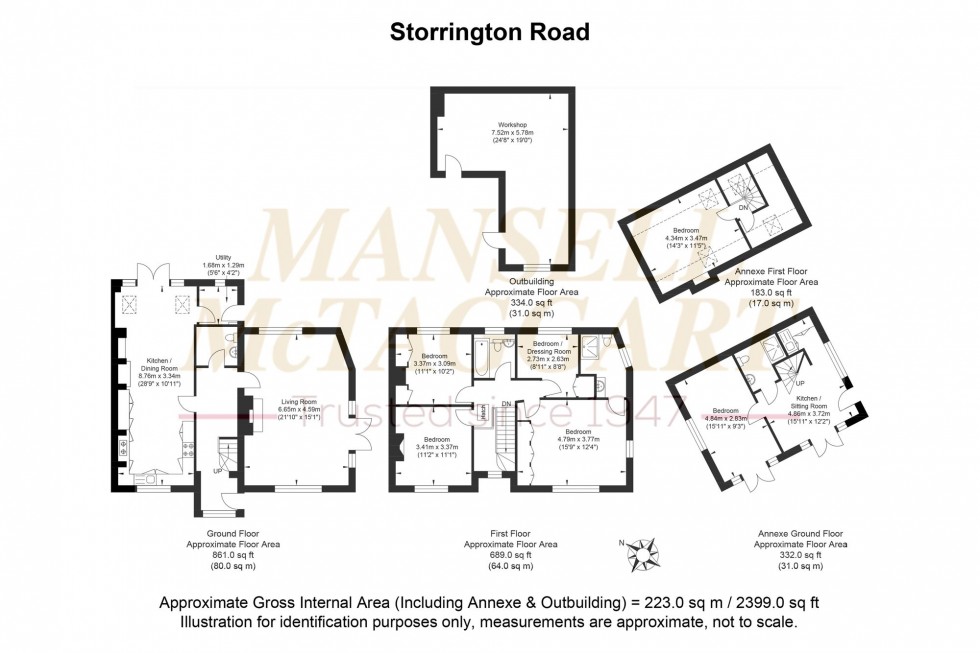 Floorplan for Storrington Road, Thakeham, RH20