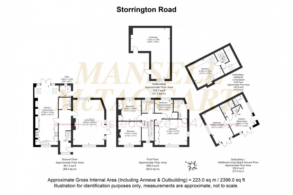 Floorplan for Storrington Road, Thakeham, RH20
