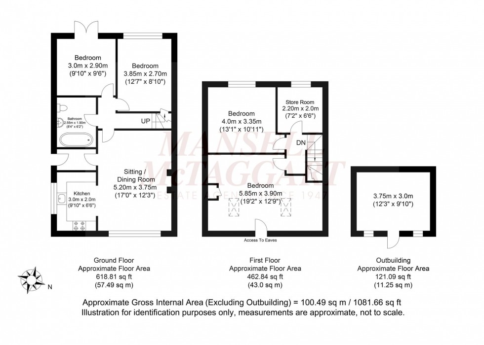 Floorplan for Shepherds Way, Horsham, RH12