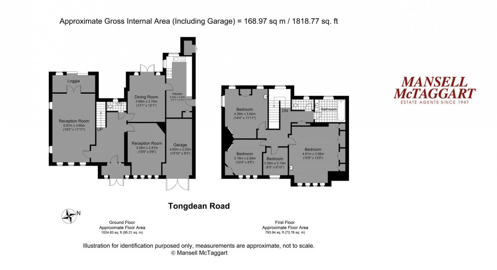 Floorplan for Tongdean Road, Hove, BN3