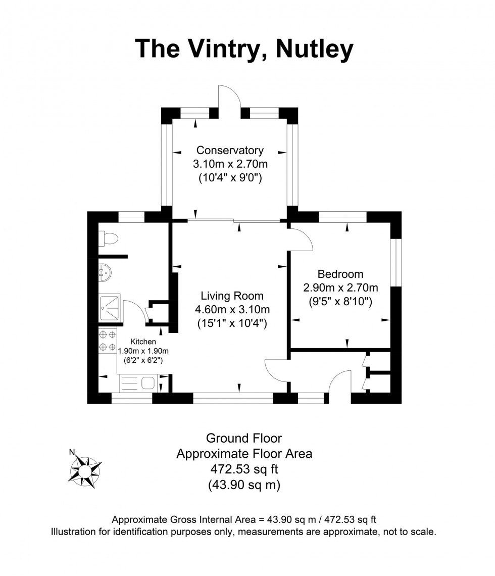 Floorplan for The Vintry, Nutley, TN22