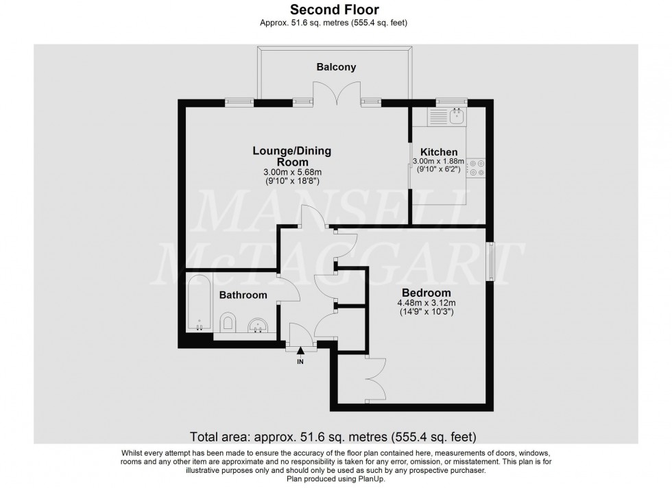 Floorplan for Hartfield Road, Oakwood Park Hartfield Road, RH18