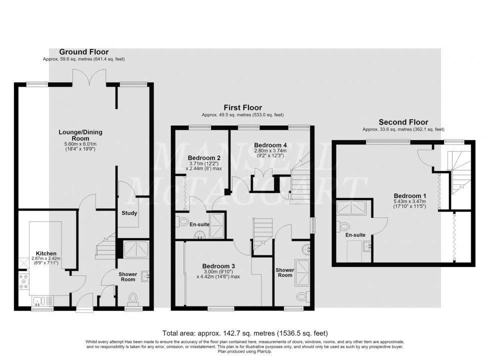 Floorplan for Haywards, Crawley, RH10