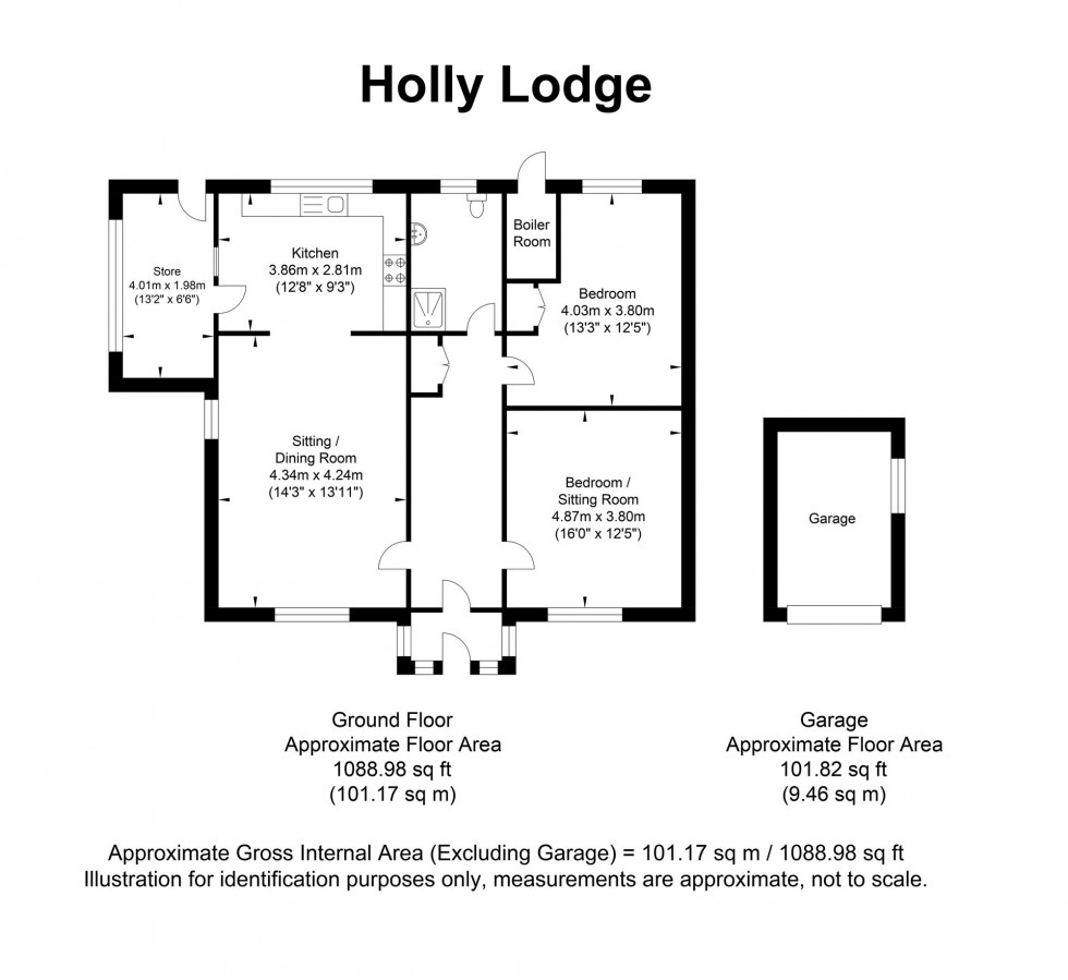 Floorplan for Station Road, Buxted, TN22