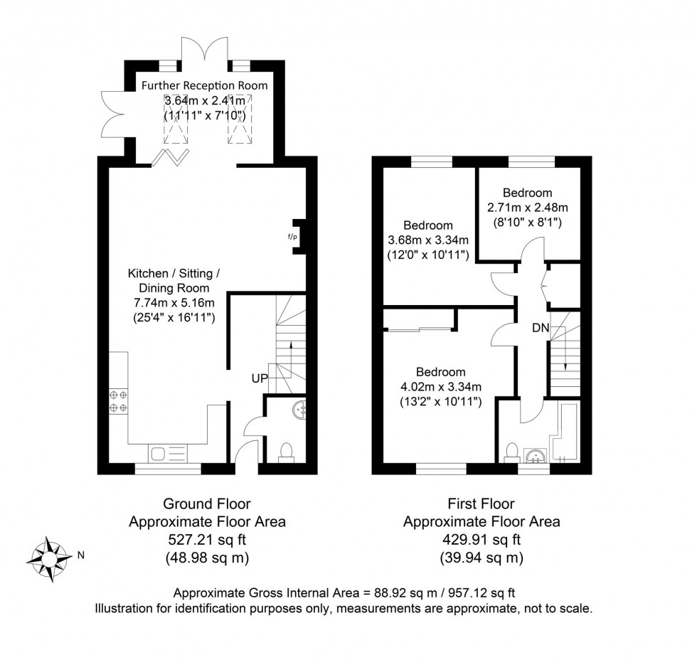 Floorplan for Fitzroy Road, Lewes, BN7
