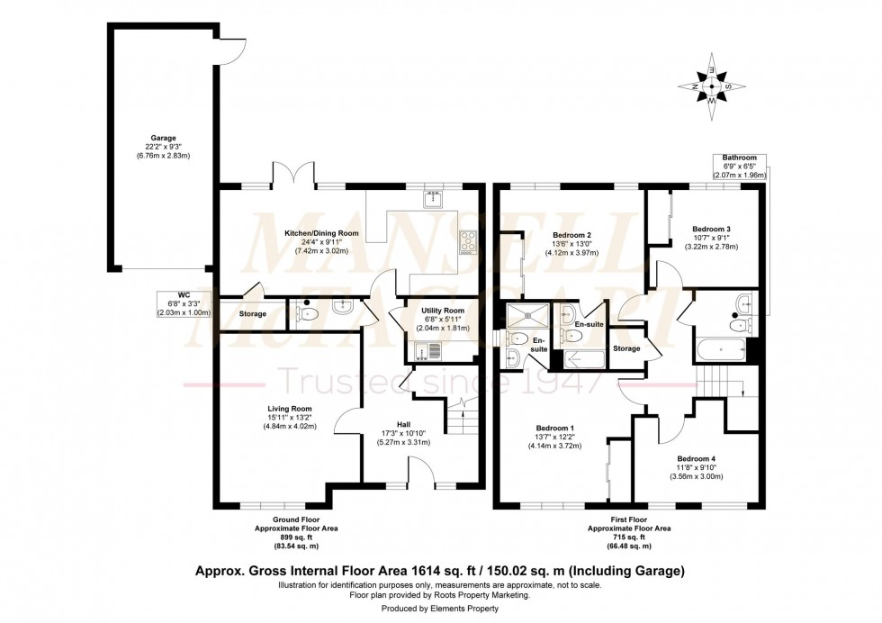Floorplan for Lakeside, South Chailey, BN8