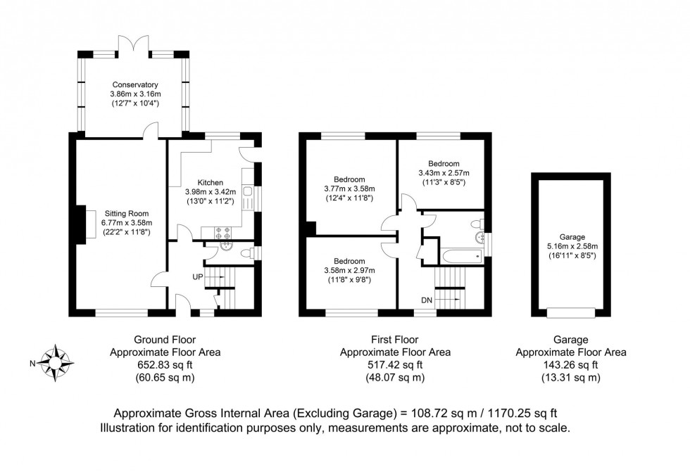 Floorplan for Broyle Lane, Ringmer, BN8
