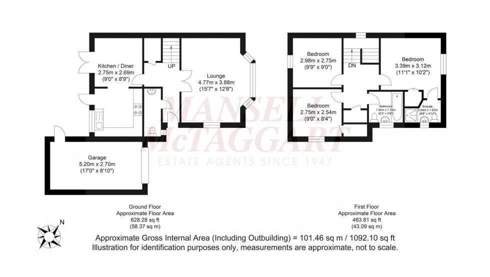 Floorplan for The Glade, Storrington, RH20
