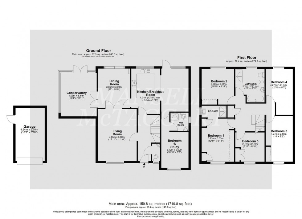 Floorplan for Selbourne Close, Crawley, RH10