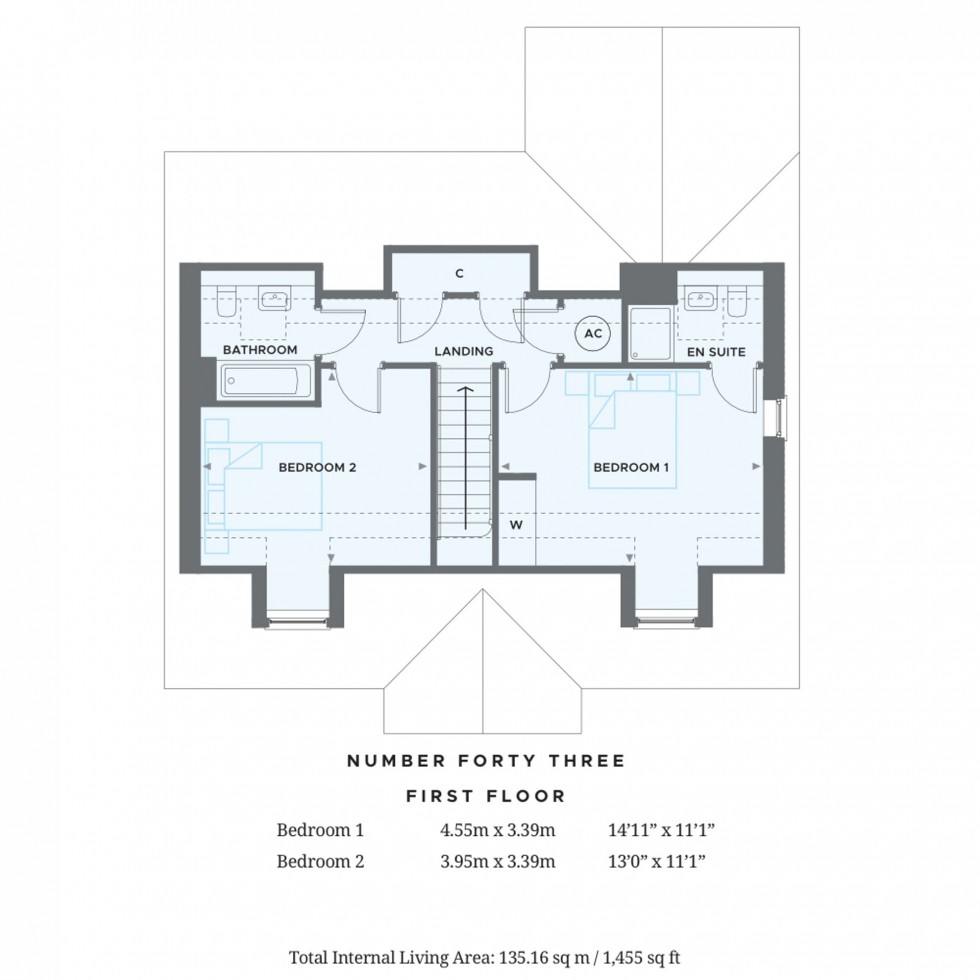 Floorplan for Kiln Wood Lane, Wivelsfield Green, RH17