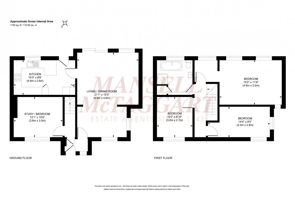 Floorplan for The Kiln, Burgess Hill, RH15