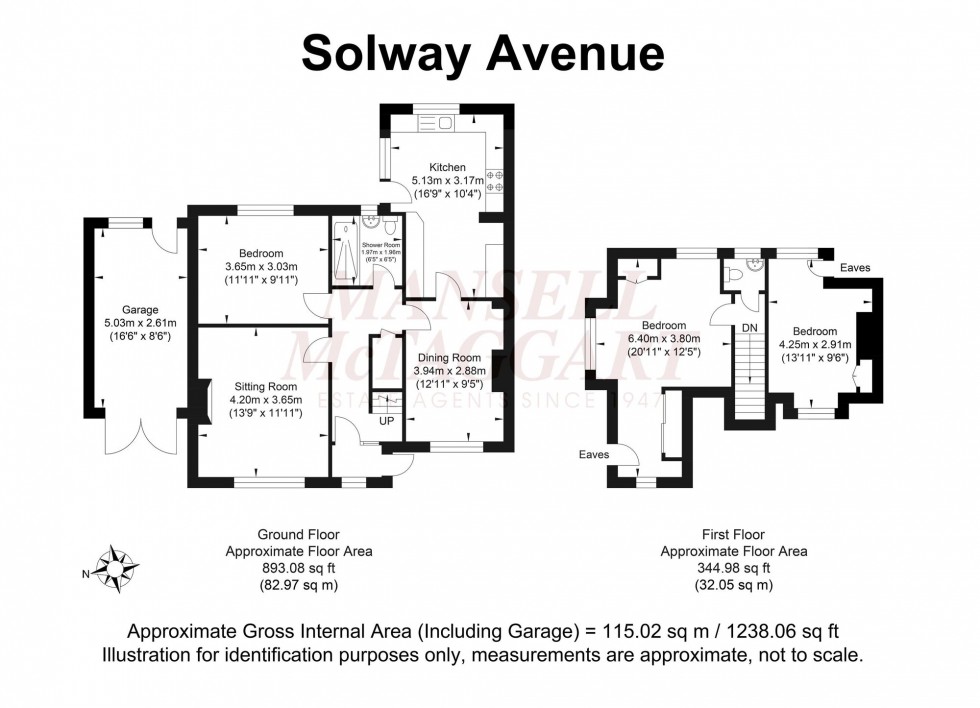 Floorplan for Solway Avenue, Brighton, BN1