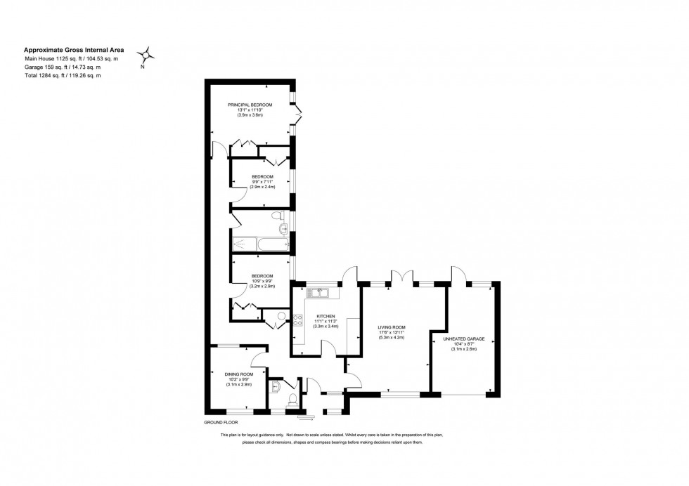 Floorplan for Franklands Way, Burgess Hill, RH15