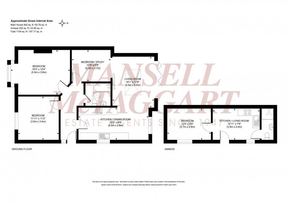 Floorplan for Woodcrest Road, Burgess Hill, RH15