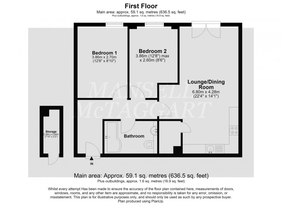 Floorplan for Victoria Road, Horley, RH6