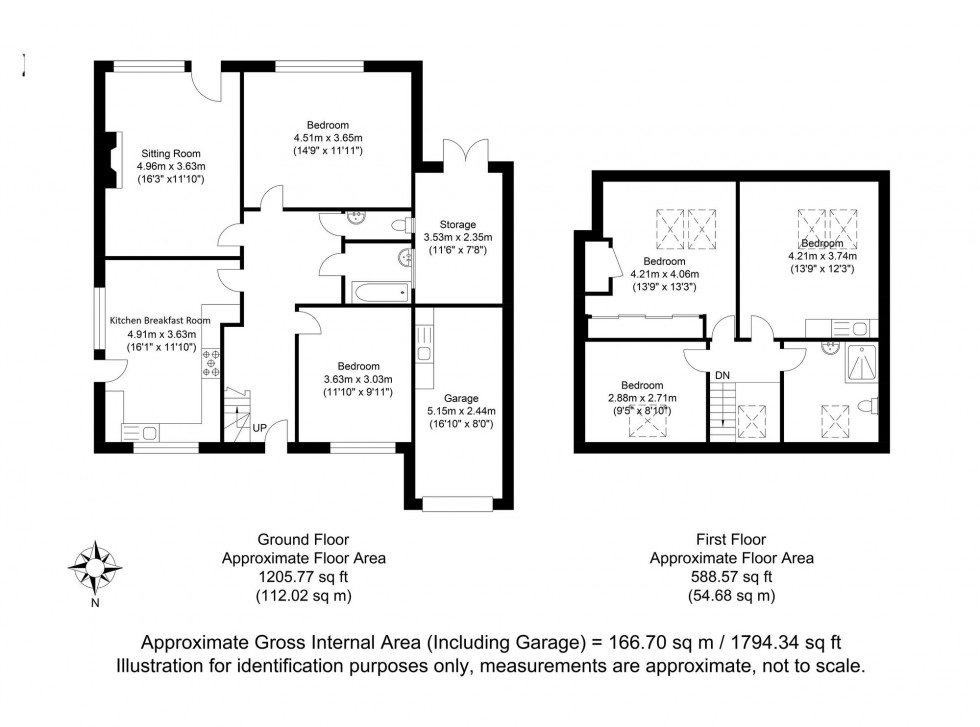 Floorplan for East View Fields, Plumpton Green, BN7