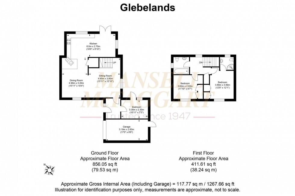 Floorplan for Glebelands, Crawley Down, RH10