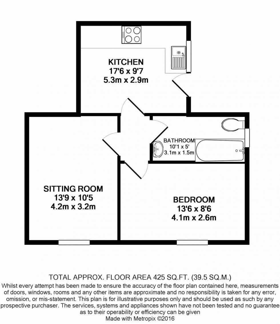 Floorplan for Framfield Road, Uckfield, TN22