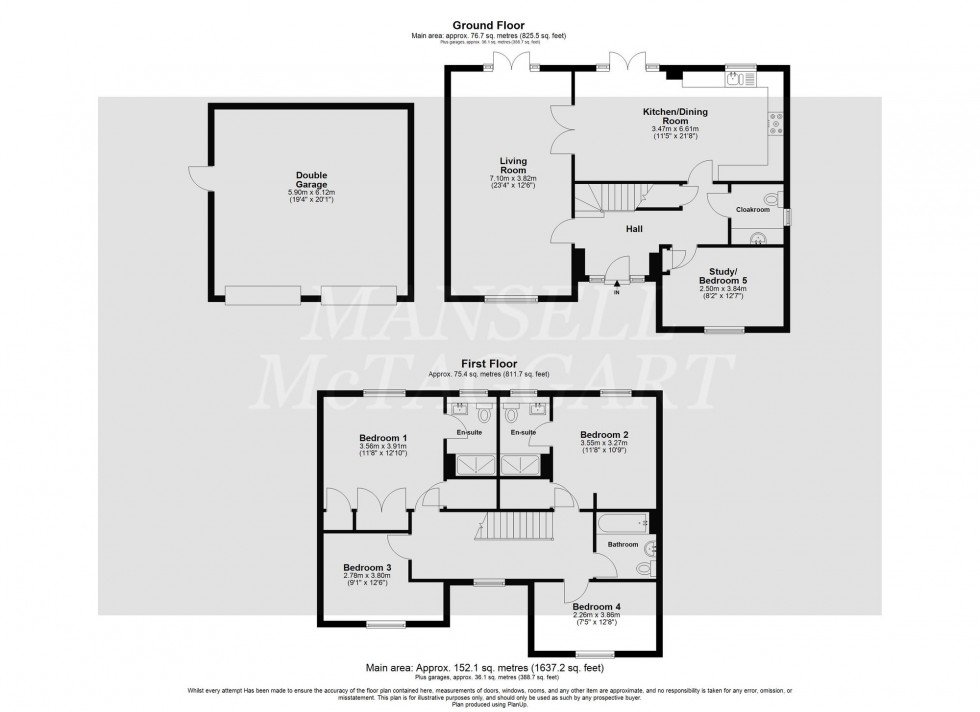 Floorplan for Mitchell Gardens, Copthorne, RH10