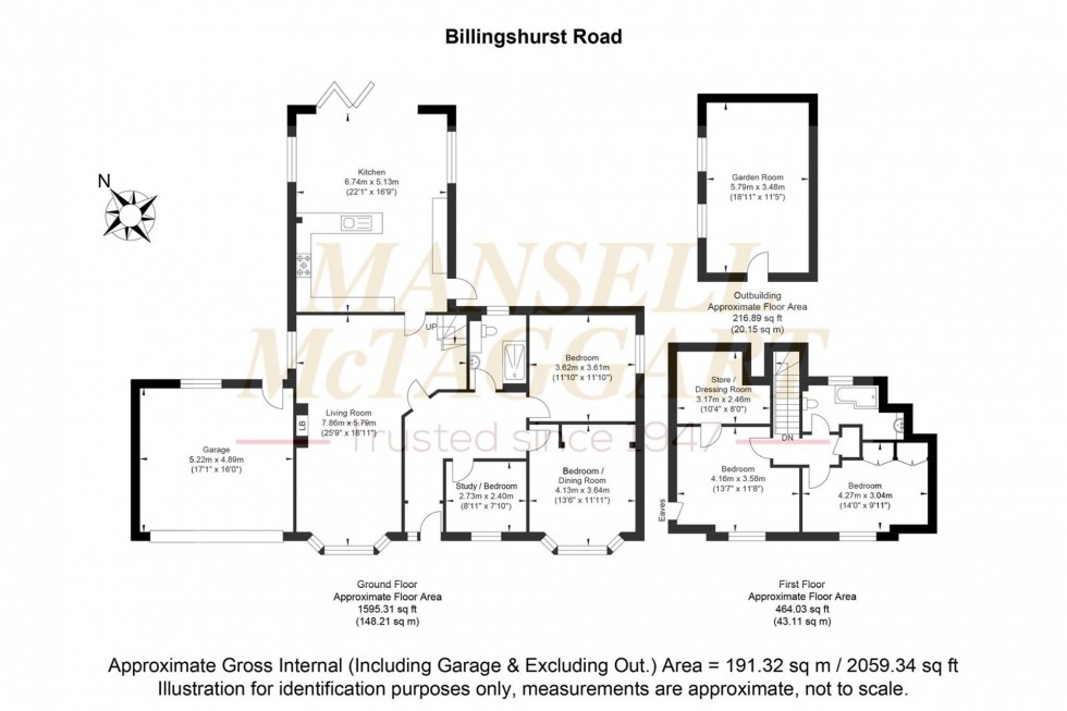 Floorplan for Billingshurst Road, Ashington, RH20