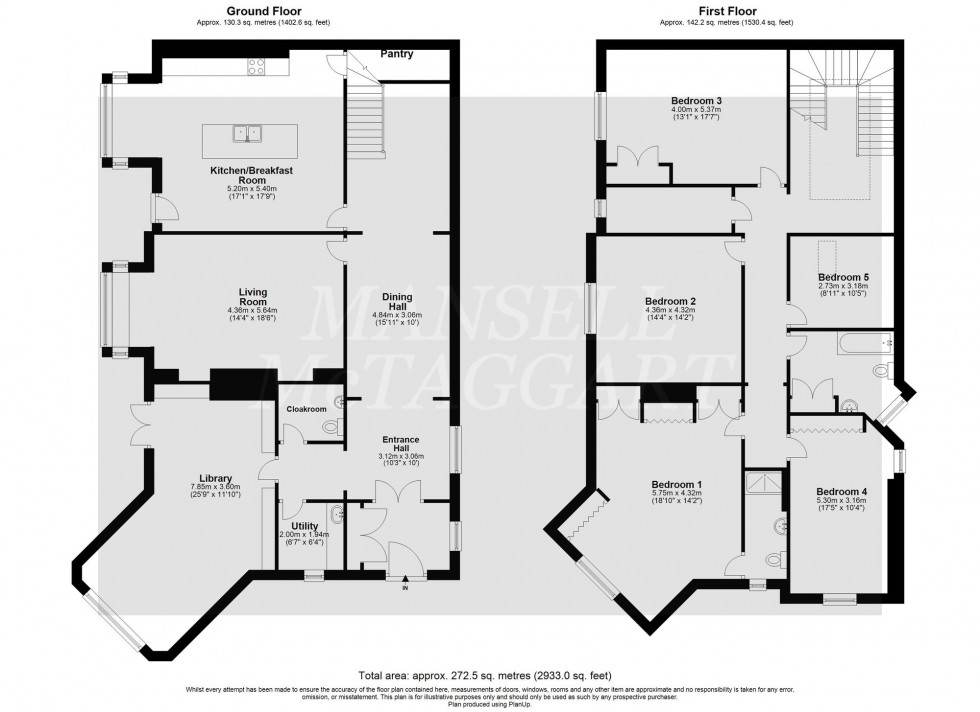 Floorplan for Turners Hill Road, East Grinstead, RH19