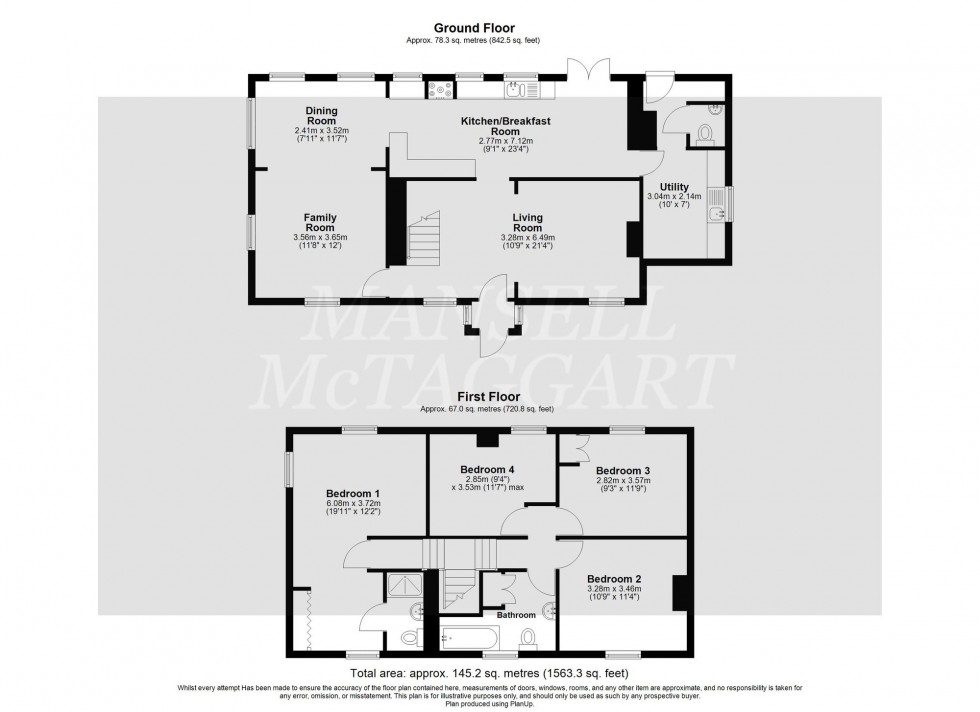 Floorplan for Old Forge Lane, Horney Common, TN22