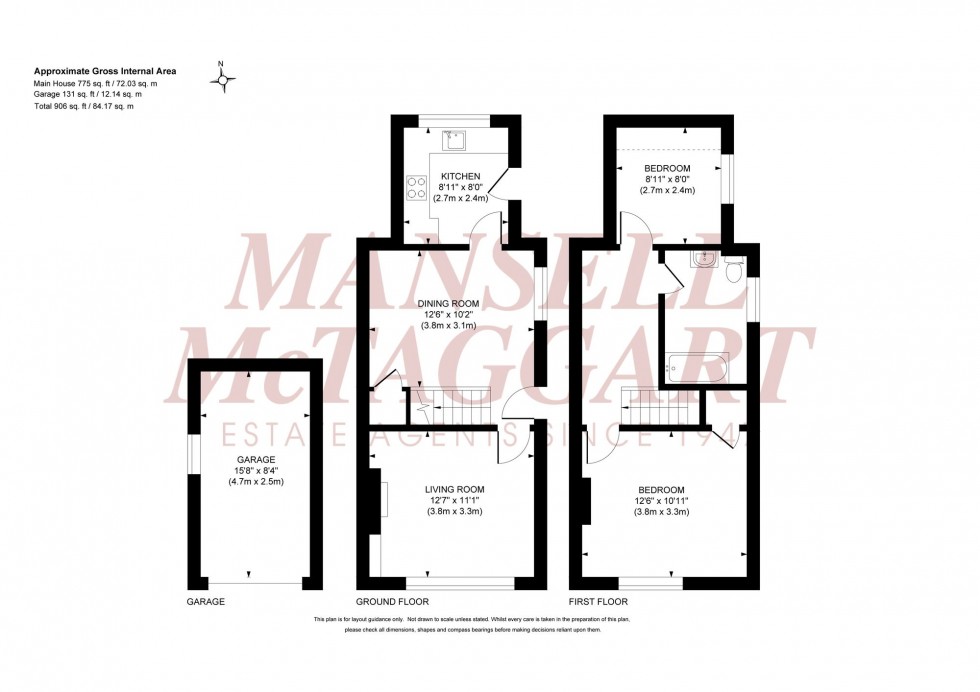 Floorplan for Lower Church Road, Burgess Hill, RH15