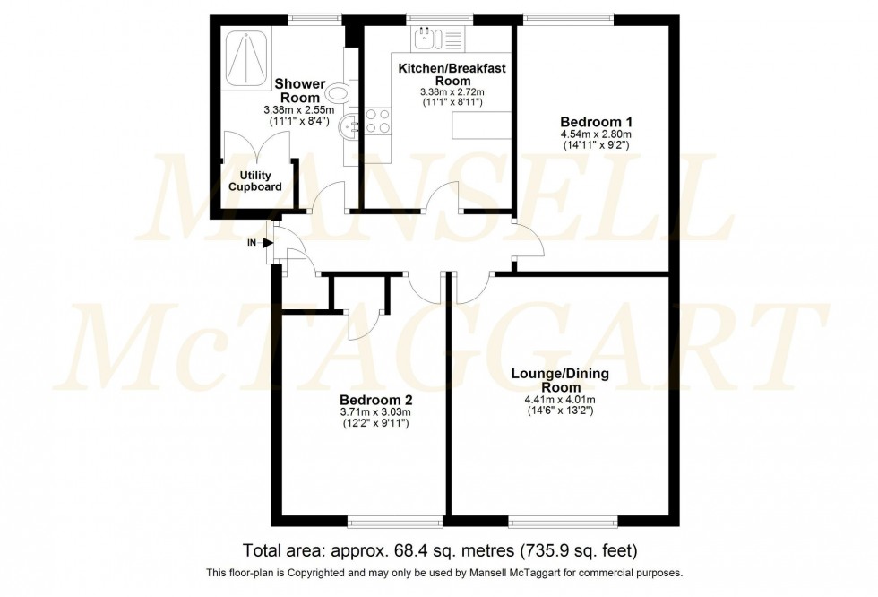 Floorplan for London Road, East Grinstead, RH19