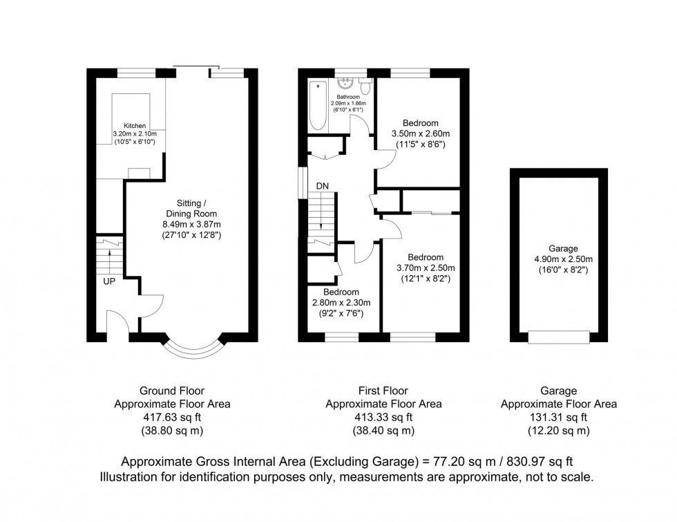 Floorplan for Offham Road, Lewes, BN7