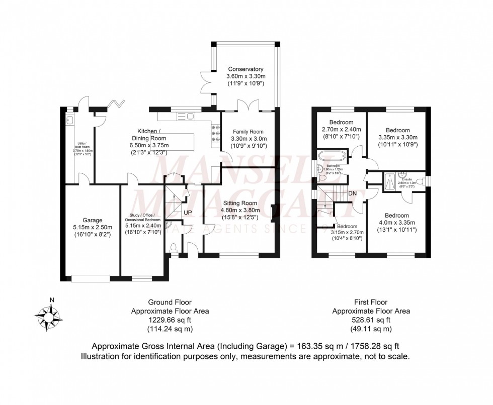 Floorplan for Mill Farm Road, Horsham, RH13