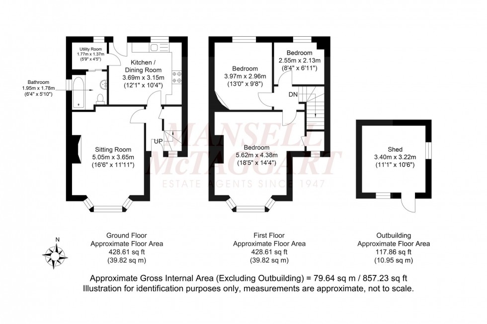 Floorplan for Crawley Road, Horsham, RH12