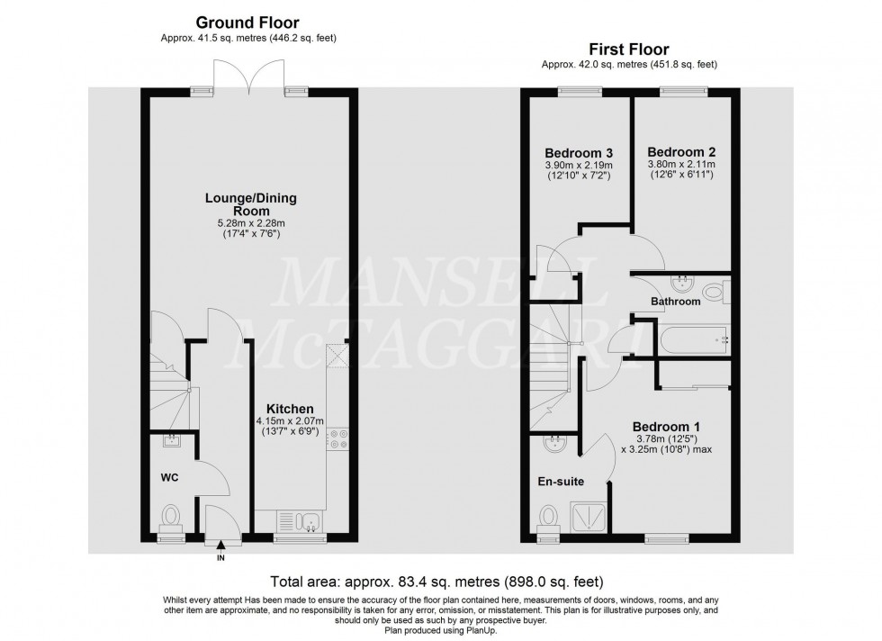 Floorplan for Thursby Close, Copthorne, RH10