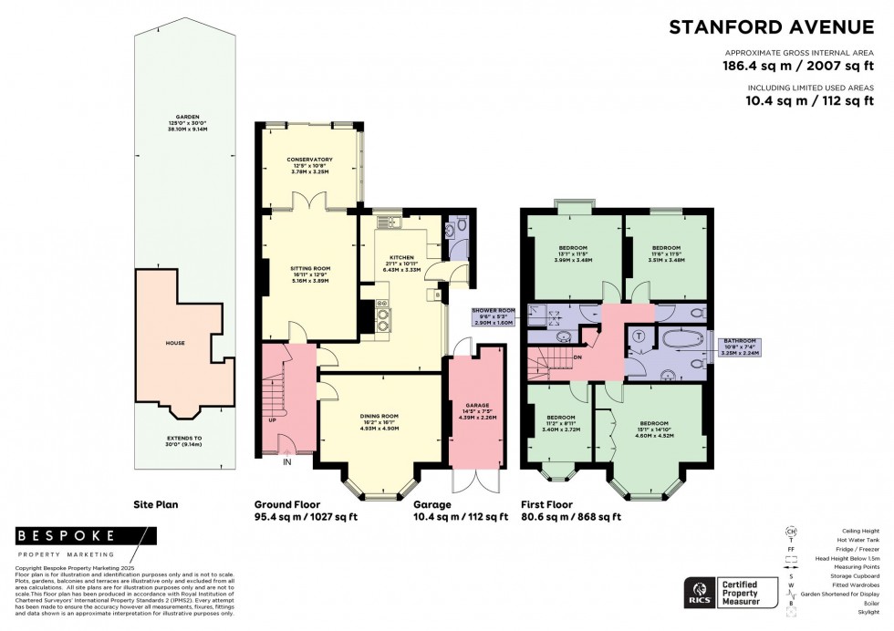 Floorplan for Stanford Avenue, Hassocks, BN6