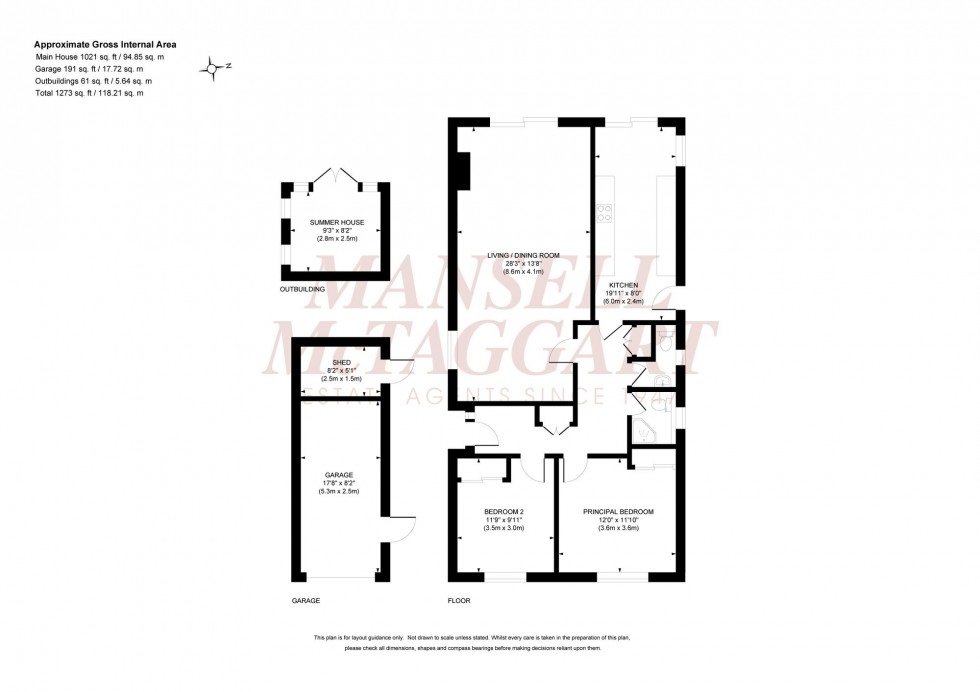 Floorplan for The Warren, Burgess Hill, RH15