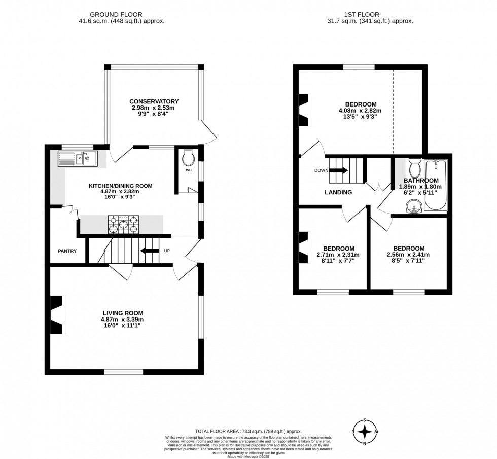 Floorplan for Sandy Lane, Crawley Down, RH10