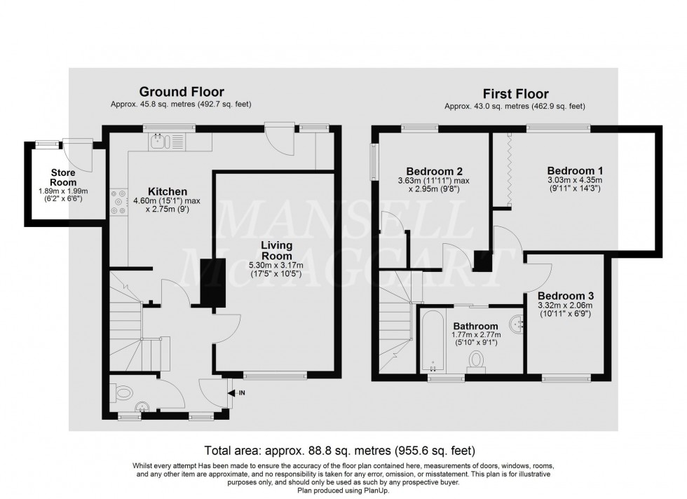 Floorplan for Withypitts, Turners Hill, RH10