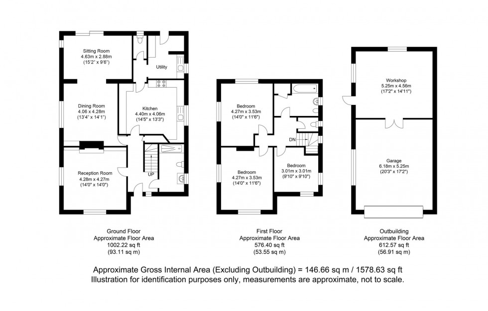 Floorplan for The Broyle, Shortgate, BN8