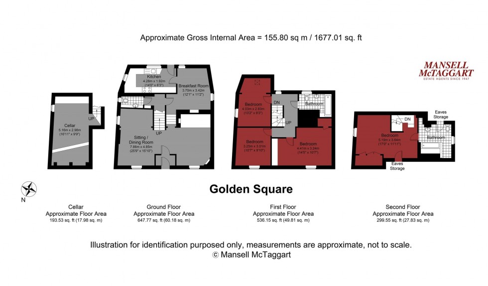 Floorplan for Golden Square, Henfield, BN5