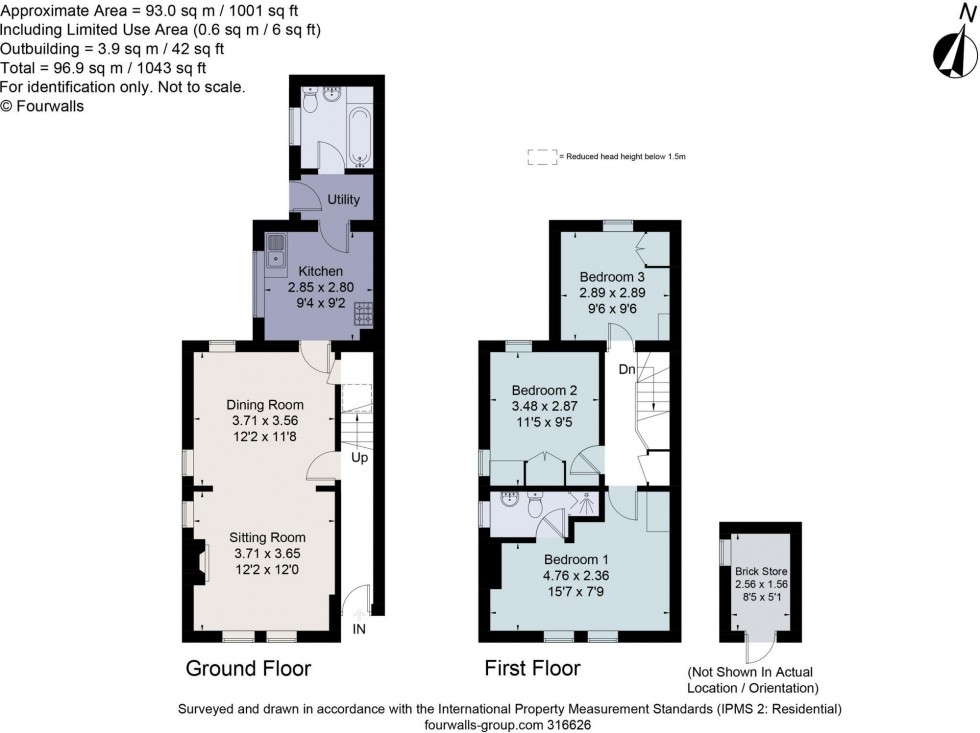 Floorplan for High Street, Balcombe, RH17