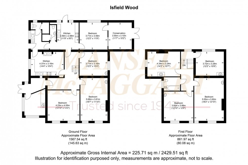 Floorplan for Ifield Wood, Ifield, RH11
