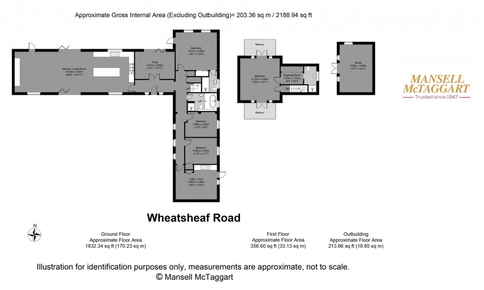 Floorplan for Wheatsheaf Road, Woodmancote, BN5